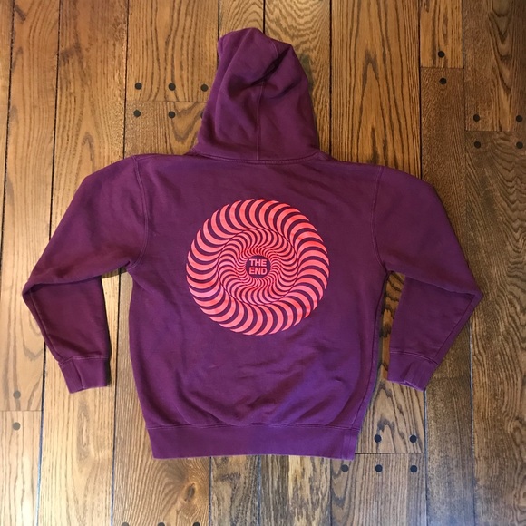 spitfire swirl hoodie